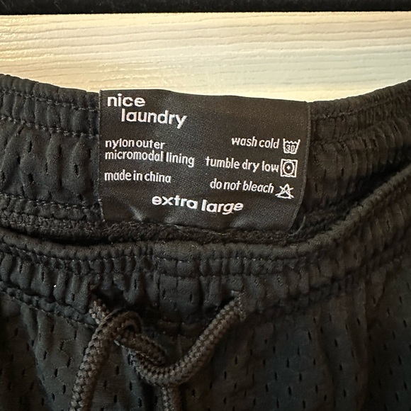Nice Laundry Men’s Black Lounge Pant XL EUC - Picture 2 of 8